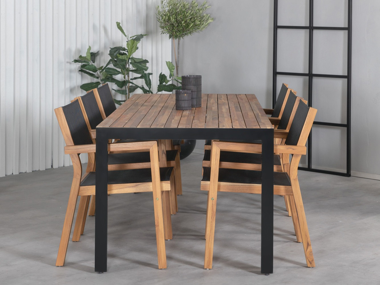 Ensemble table et chaises Dallas 2940