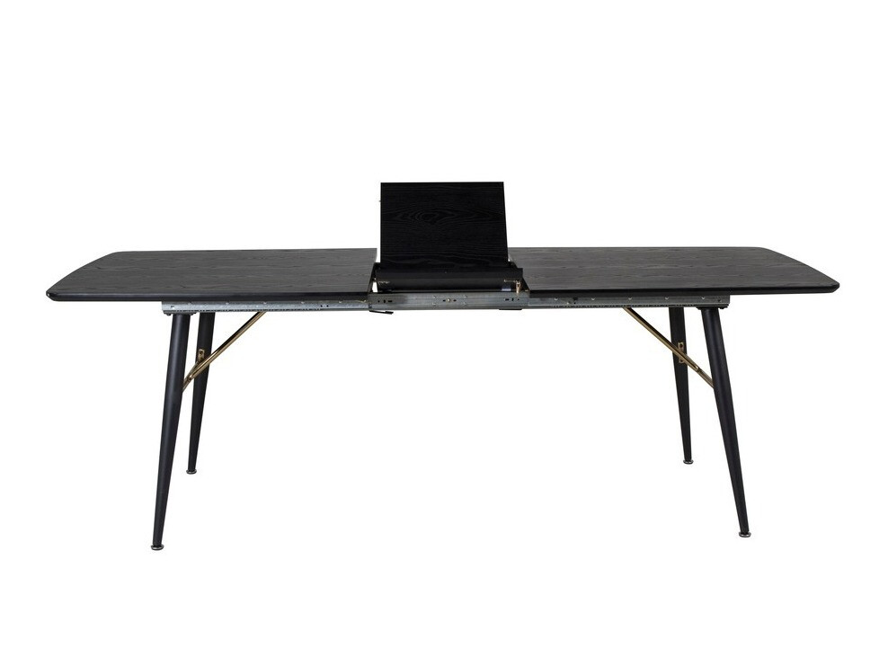 Salle à manger complète Dallas 1449 (Gris clair + Noir)
