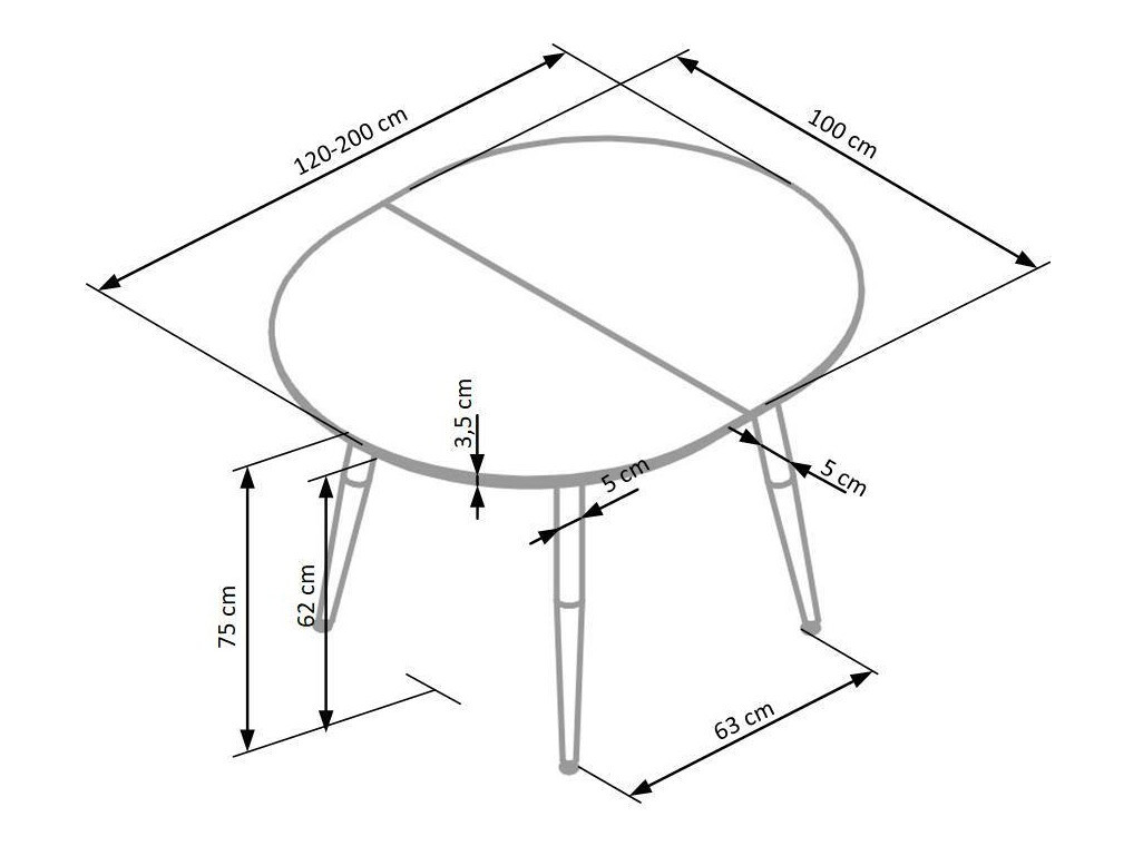 Salle à manger complète Houston Humus