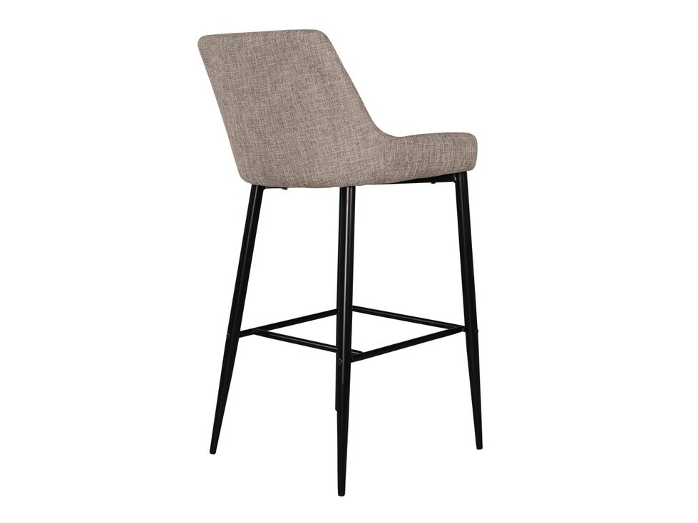 Chaise de bar Dallas 2647 (Beige + Noir)