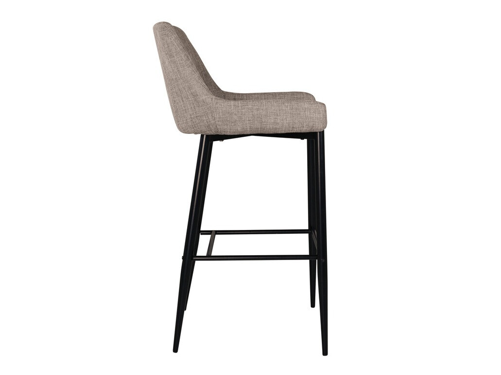 Chaise de bar Dallas 2647 (Beige + Noir)