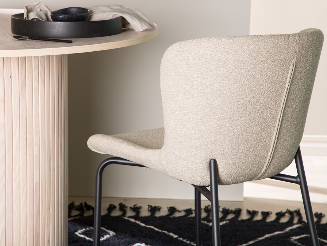 Chaise Dallas 3214 (Beige + Noir)