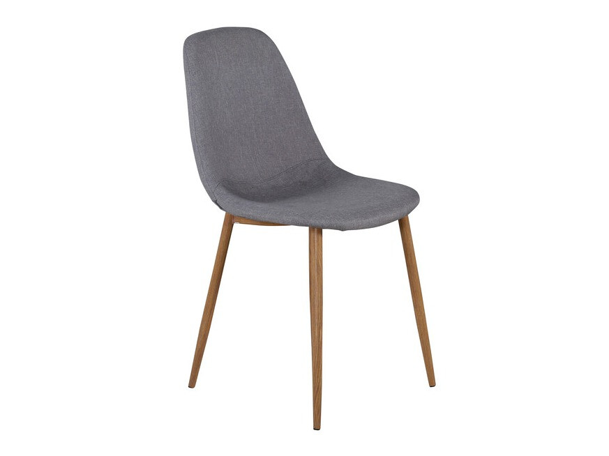 Chaise Dallas 3222 (Gris + Chêne)