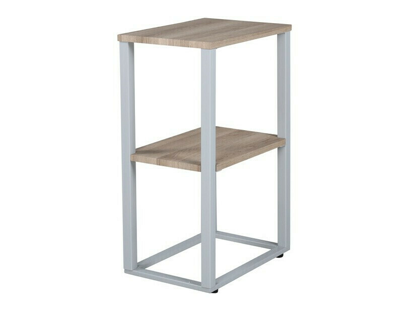 Table d'appoint Dallas 3219 (Gris + Brun clair)