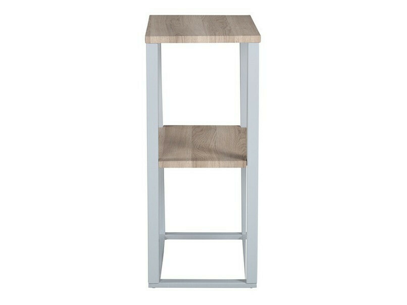 Table d'appoint Dallas 3219 (Gris + Brun clair)