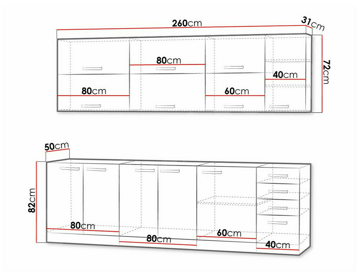 Cuisine complète modulaire Multi White 123