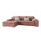 Canapé d'angle Comfivo 169 (Uttario Velvet 2955 + Uttario Velvet 2979)
