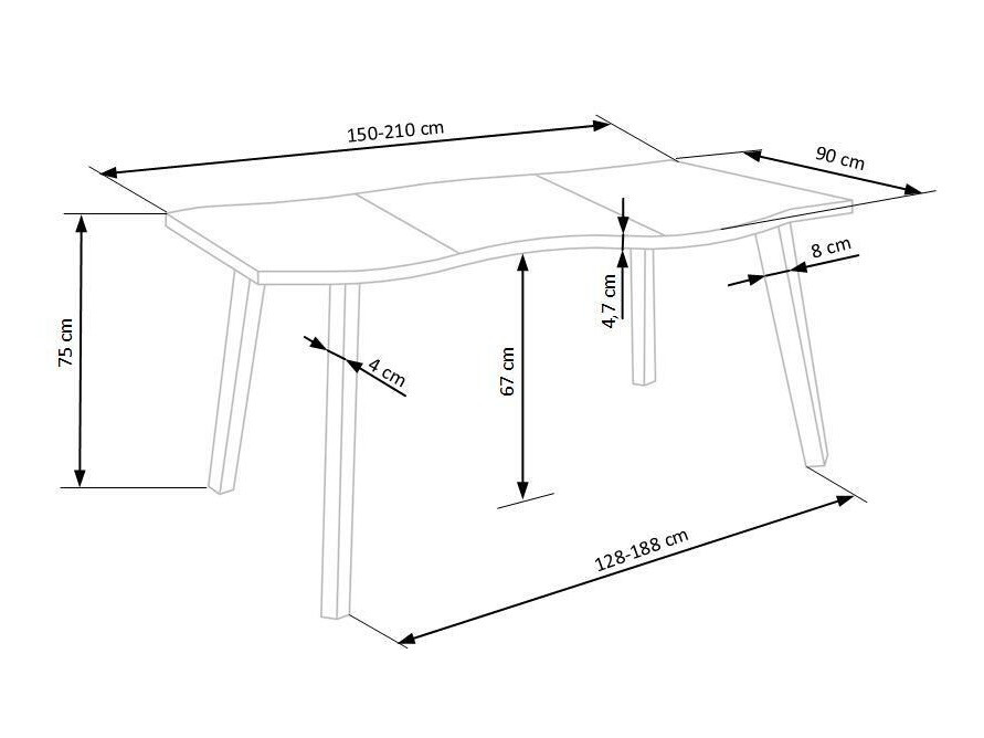 Salle à manger complète Houston Lector I