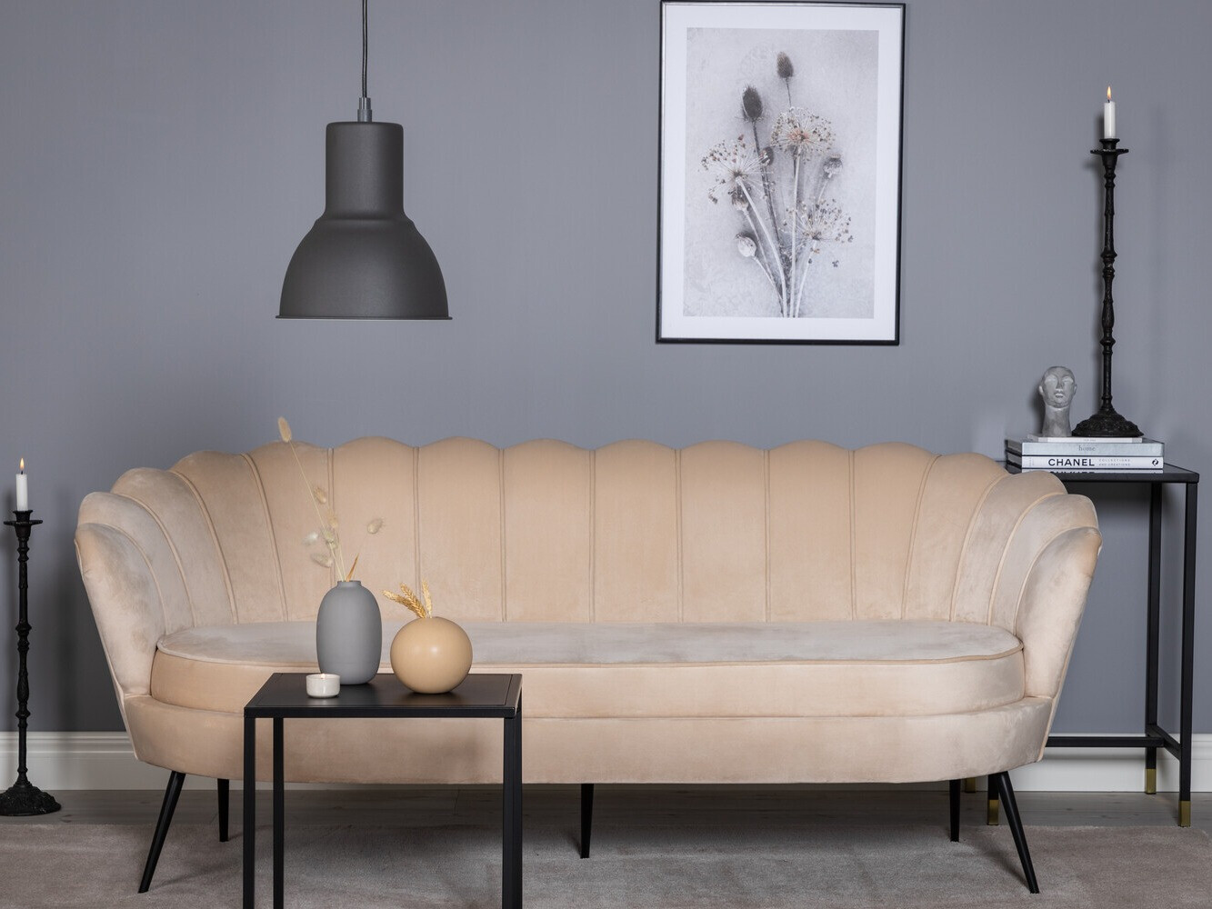 Canapé Dallas 2855 (Beige)