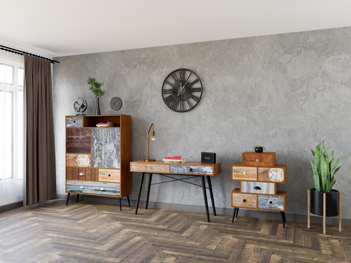 Ensemble de bureau à domicile Evarmori 108