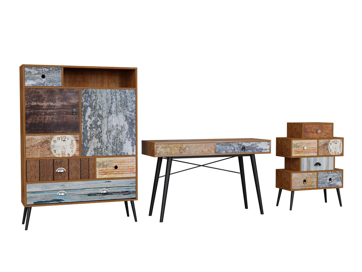 Ensemble de bureau à domicile Evarmori 108