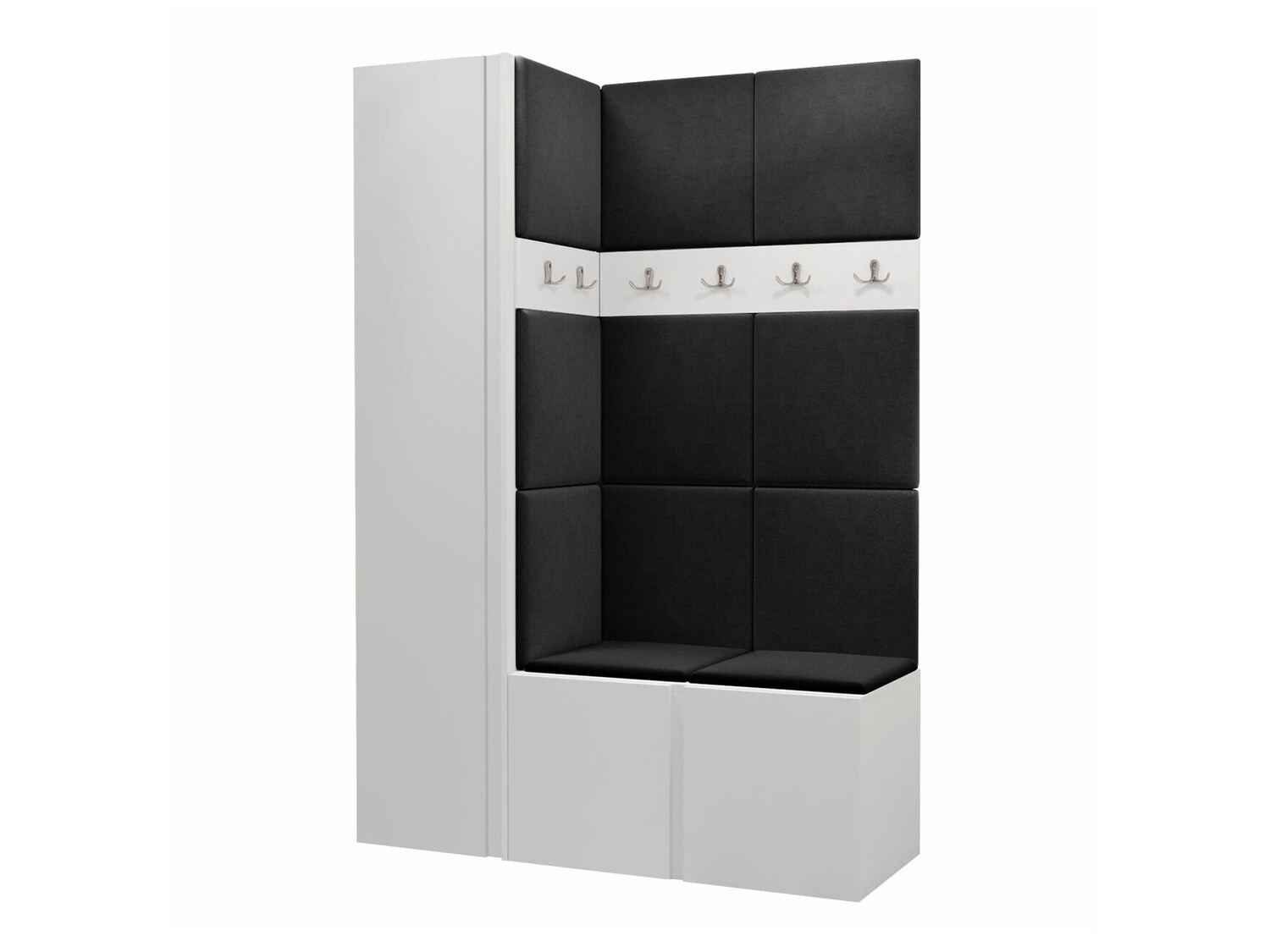 Meuble d'entrée Pinis IX (Blanc)