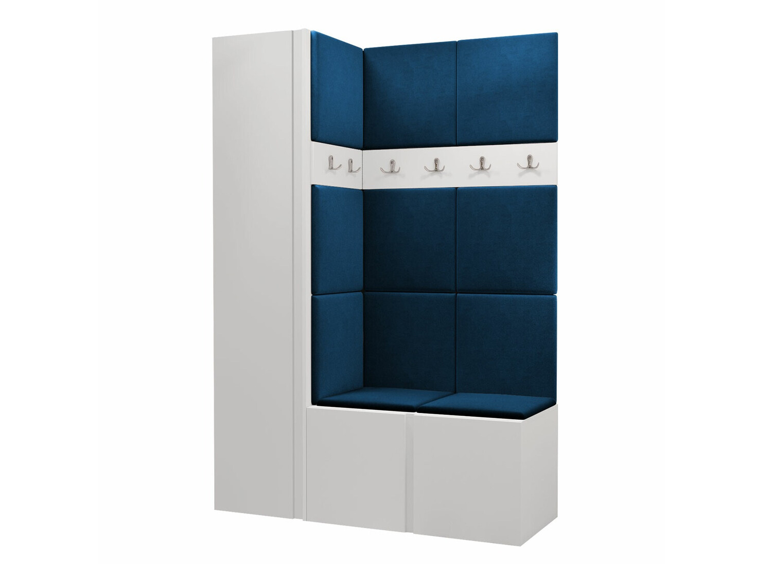 Meuble d'entrée Pinis IX (Blanc)