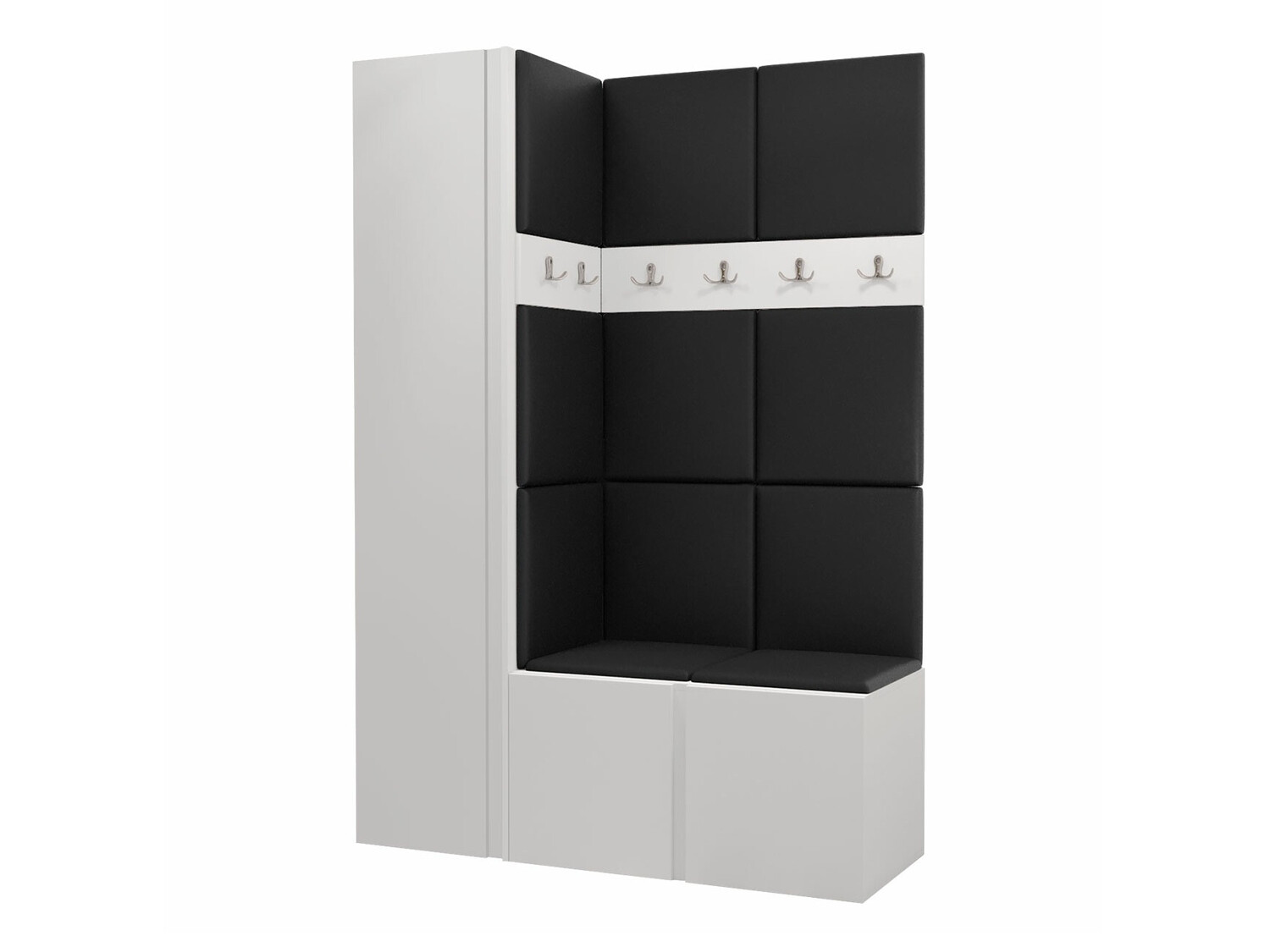 Meuble d'entrée Pinis IX (Blanc)
