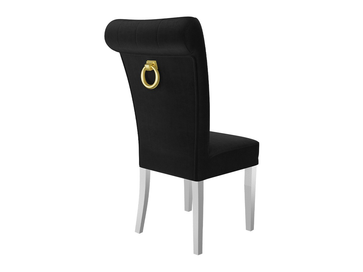 Salle à manger complète Racine 143 (Blanc + Magic Velvet 2219)