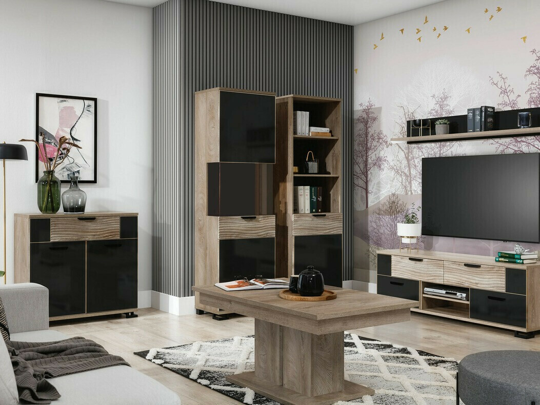 Transforming table basse Nuremi 111 (Chêne)