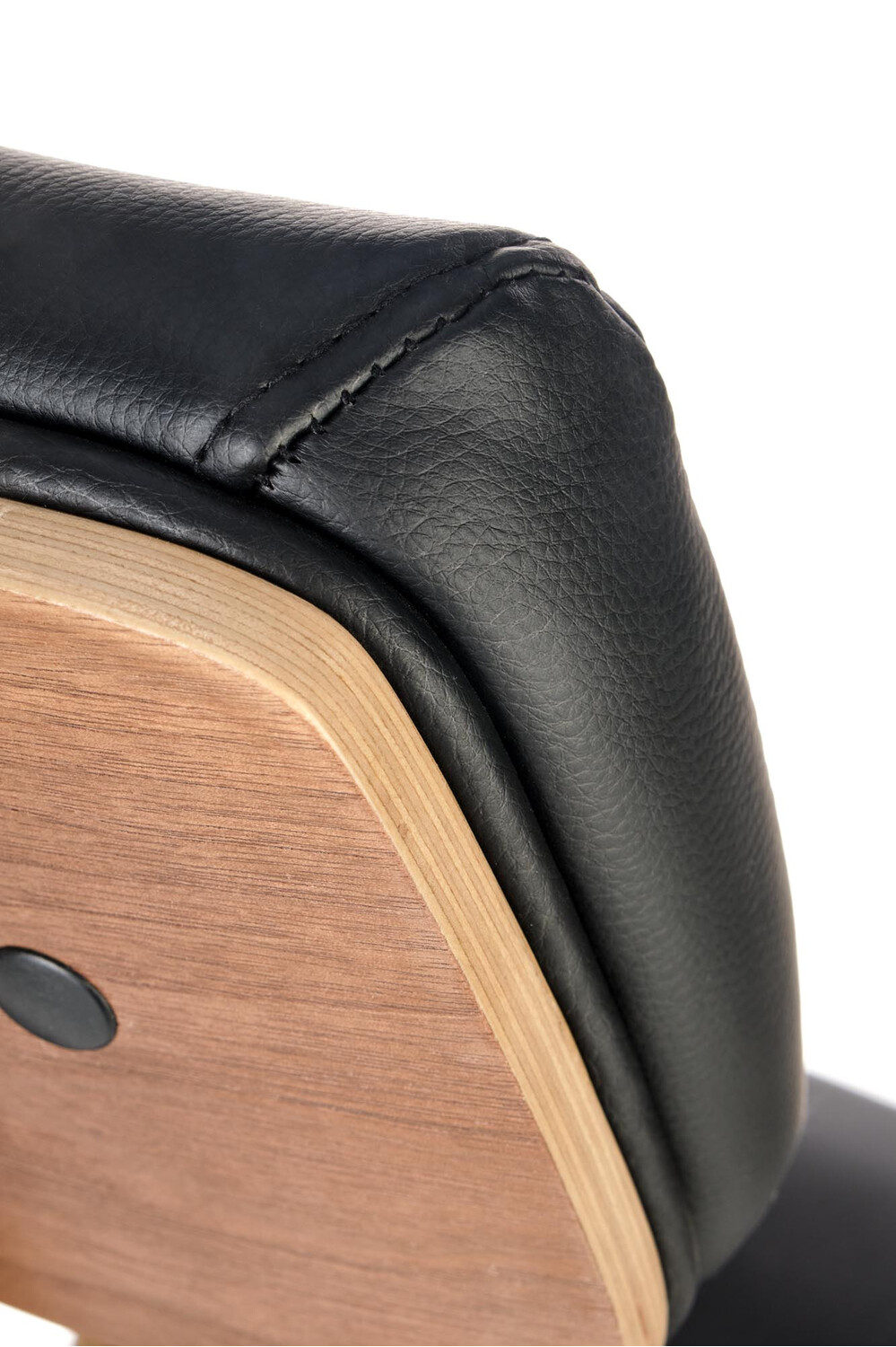 Chaise de bureau Houston 1490 (Noir + Noyer)
