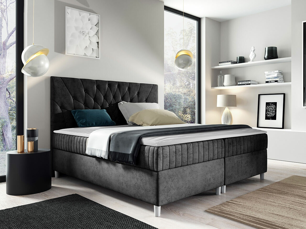 Lit boxspring Civitas (Manila 18)