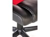Chaise de bureau Houston 1340 (Rouge + Noir)