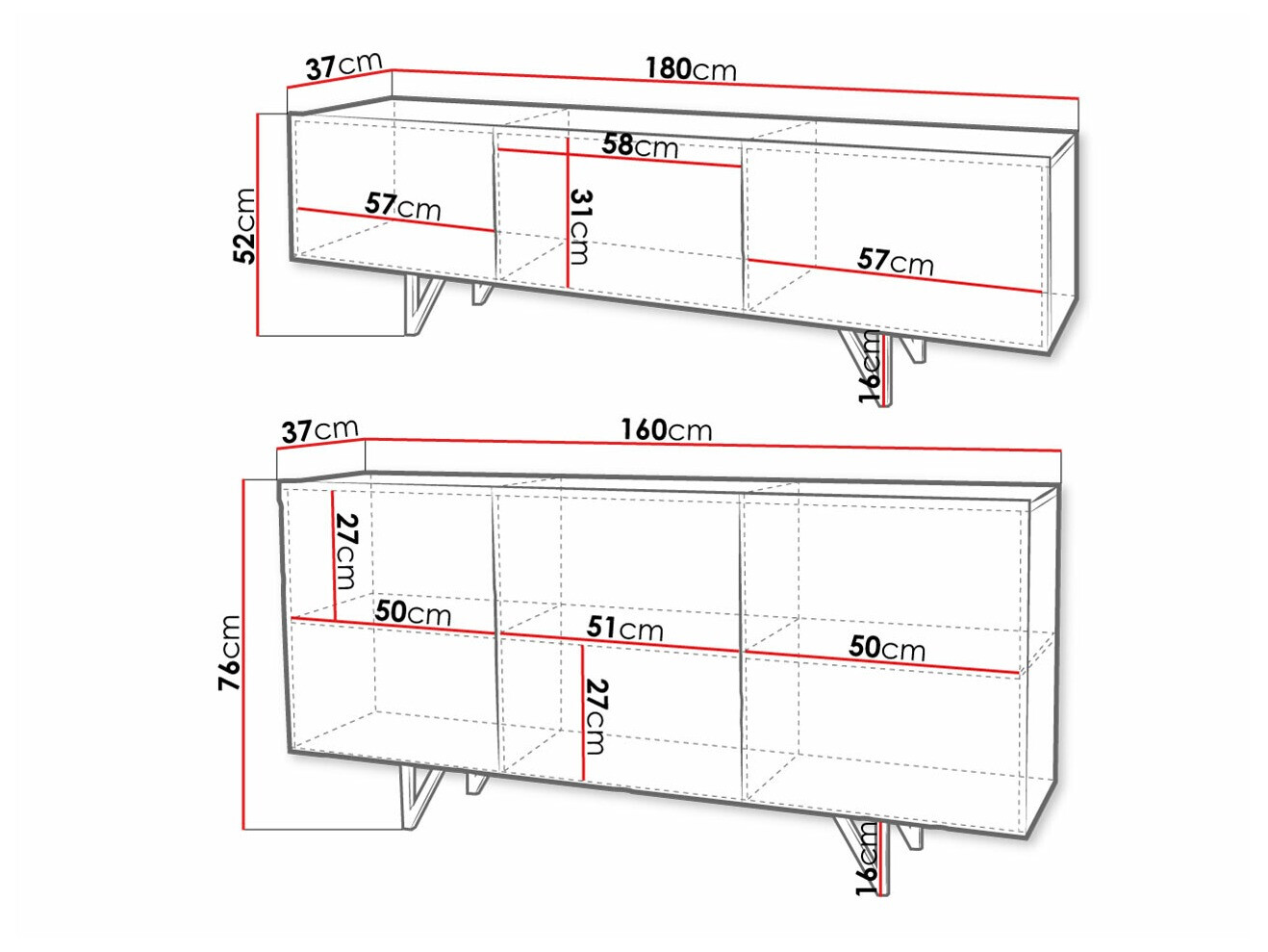 Ensemble de salon Audis (Blanc + Blanc brillant)
