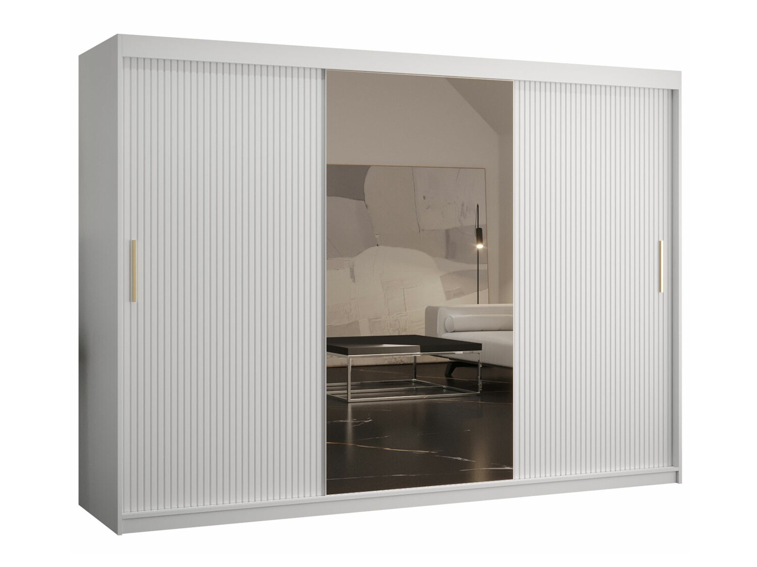 Armoire Anulio III (Blanc)