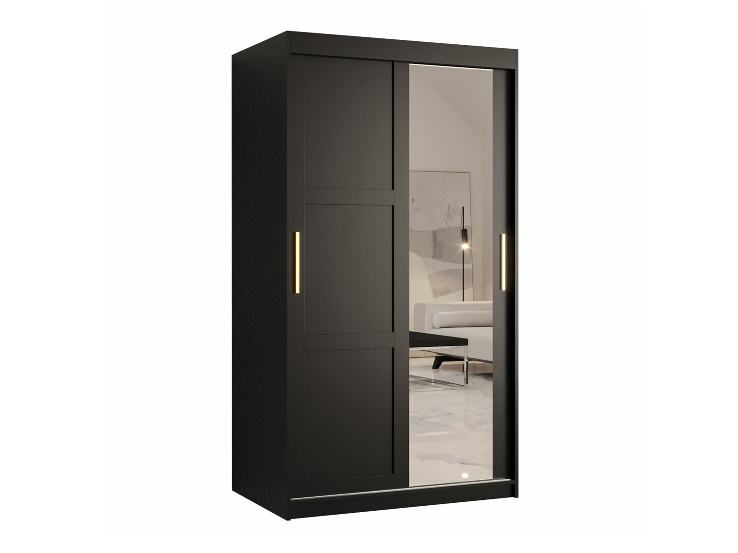 Armoire Ferfere 103 (Noir)