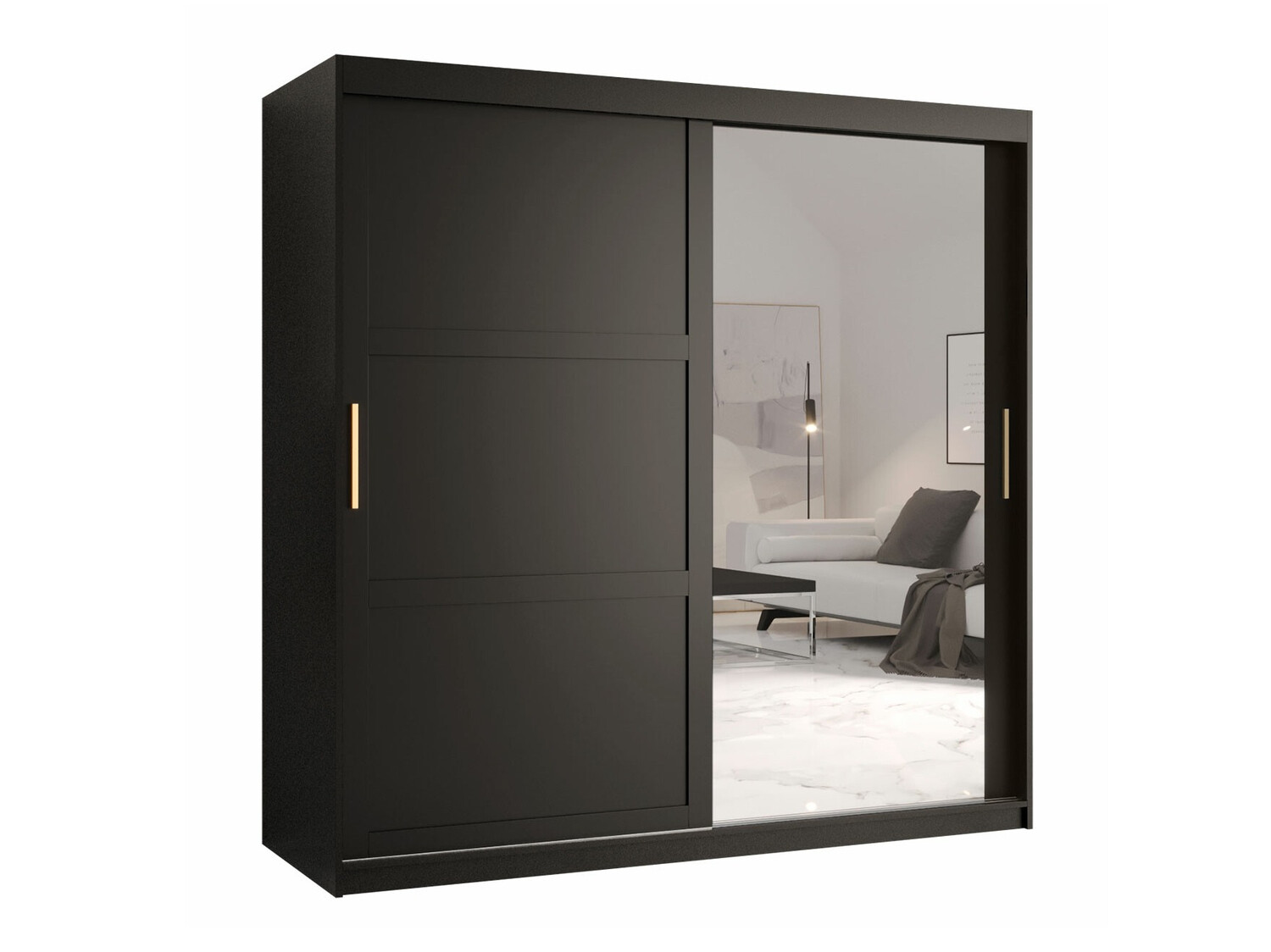 Armoire Ferfere 104 (Noir)