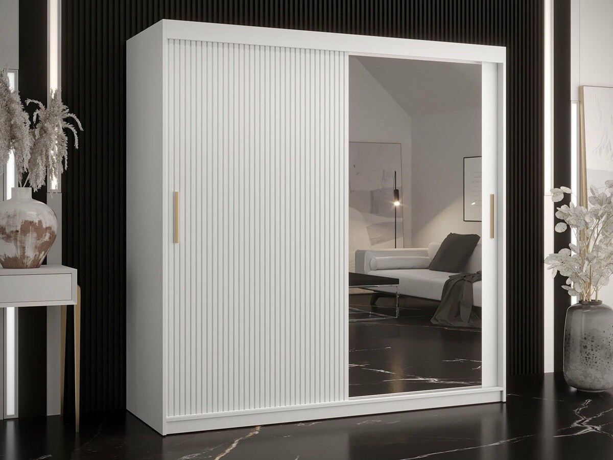 Armoire Elblaru 128 (Blanc)