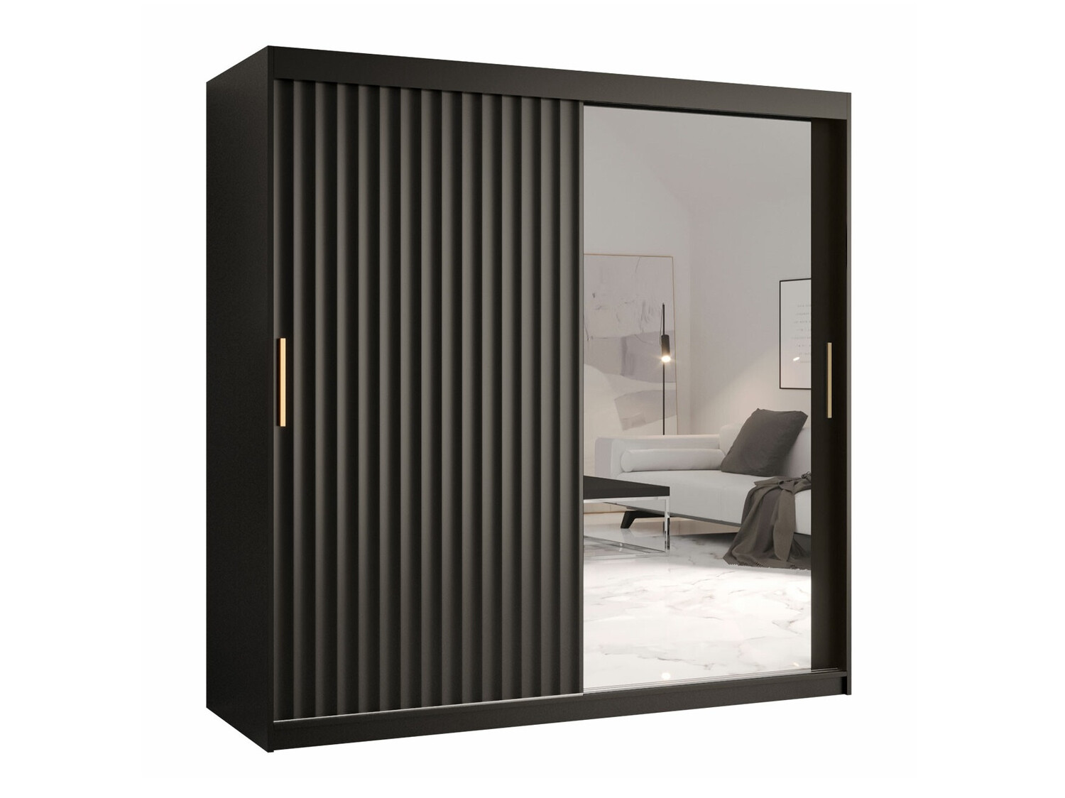 Armoire Hartford 338 (Noir)