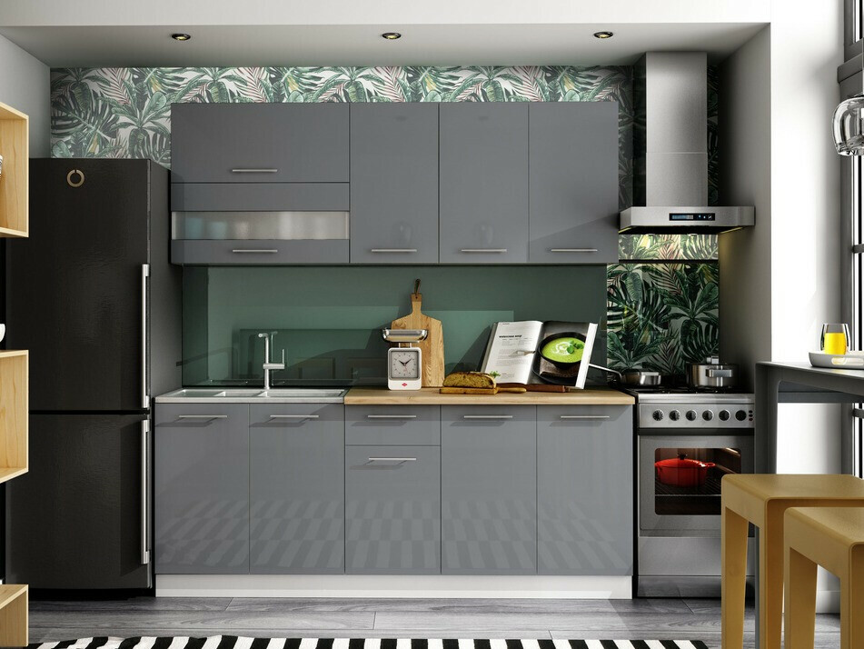 Cuisine complète modulaire Tiffa Grey 102