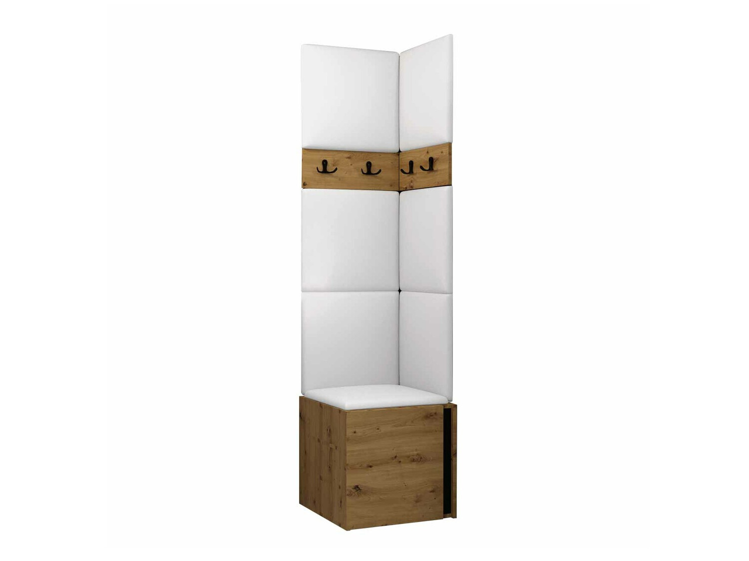 Meuble d'entrée Pinis XXI (Faux cuir Soft 017)