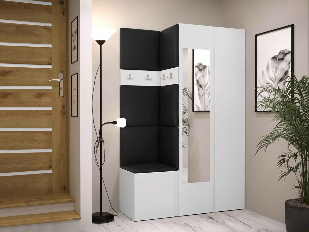 Meuble d'entrée Hartford 350 (Blanc)