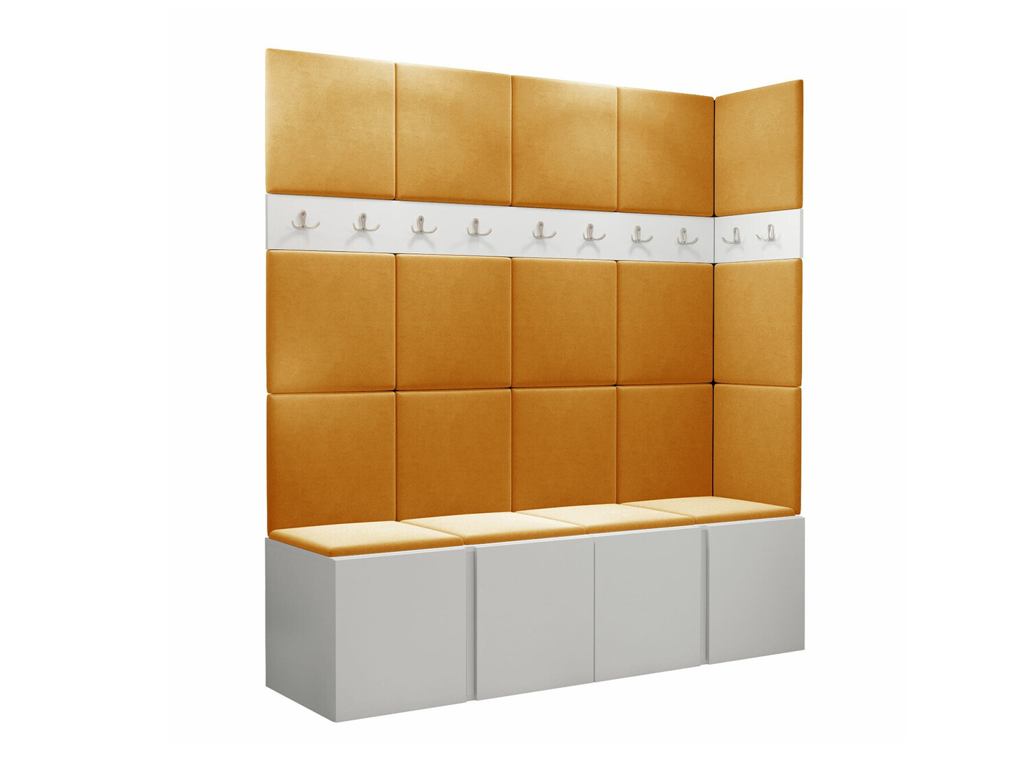 Meuble d'entrée Pinis II (Blanc)