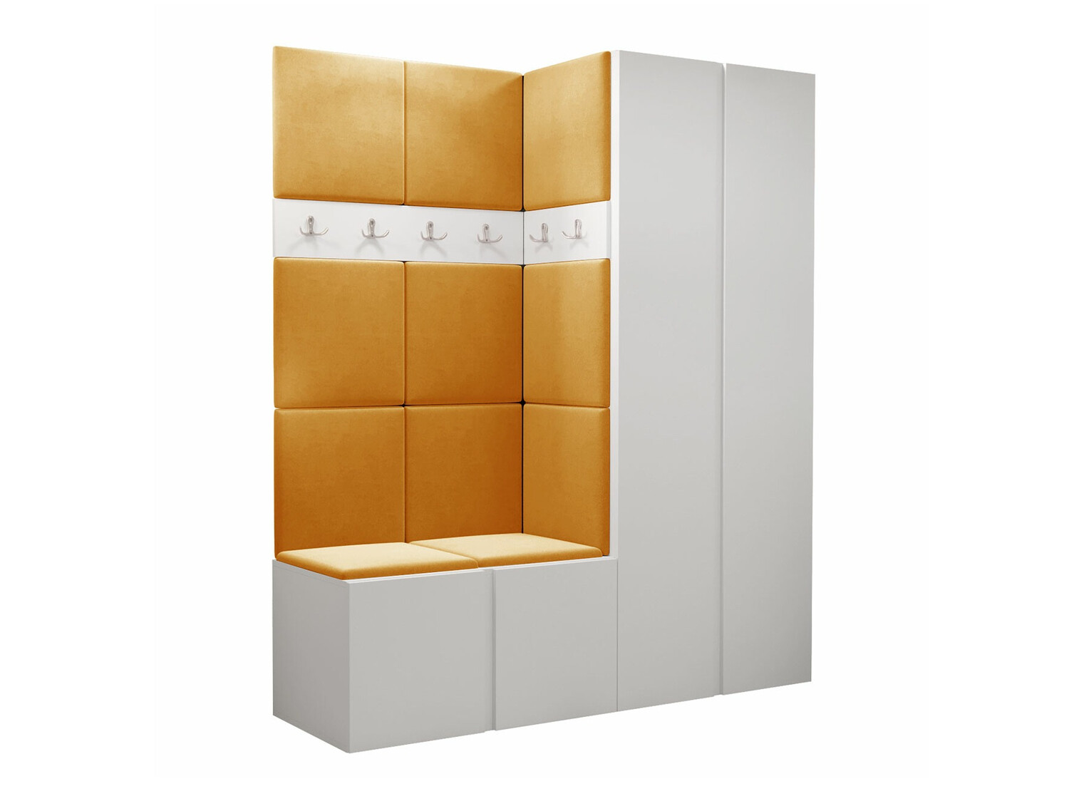 Meuble d'entrée Pinis III (Blanc)