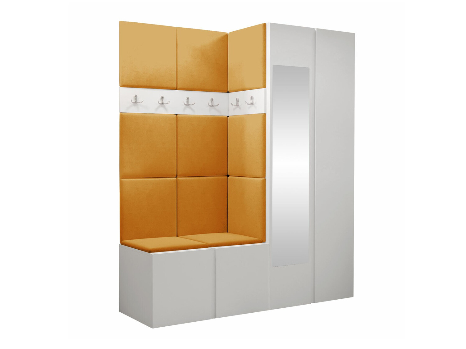 Meuble d'entrée Pinis X (Blanc)