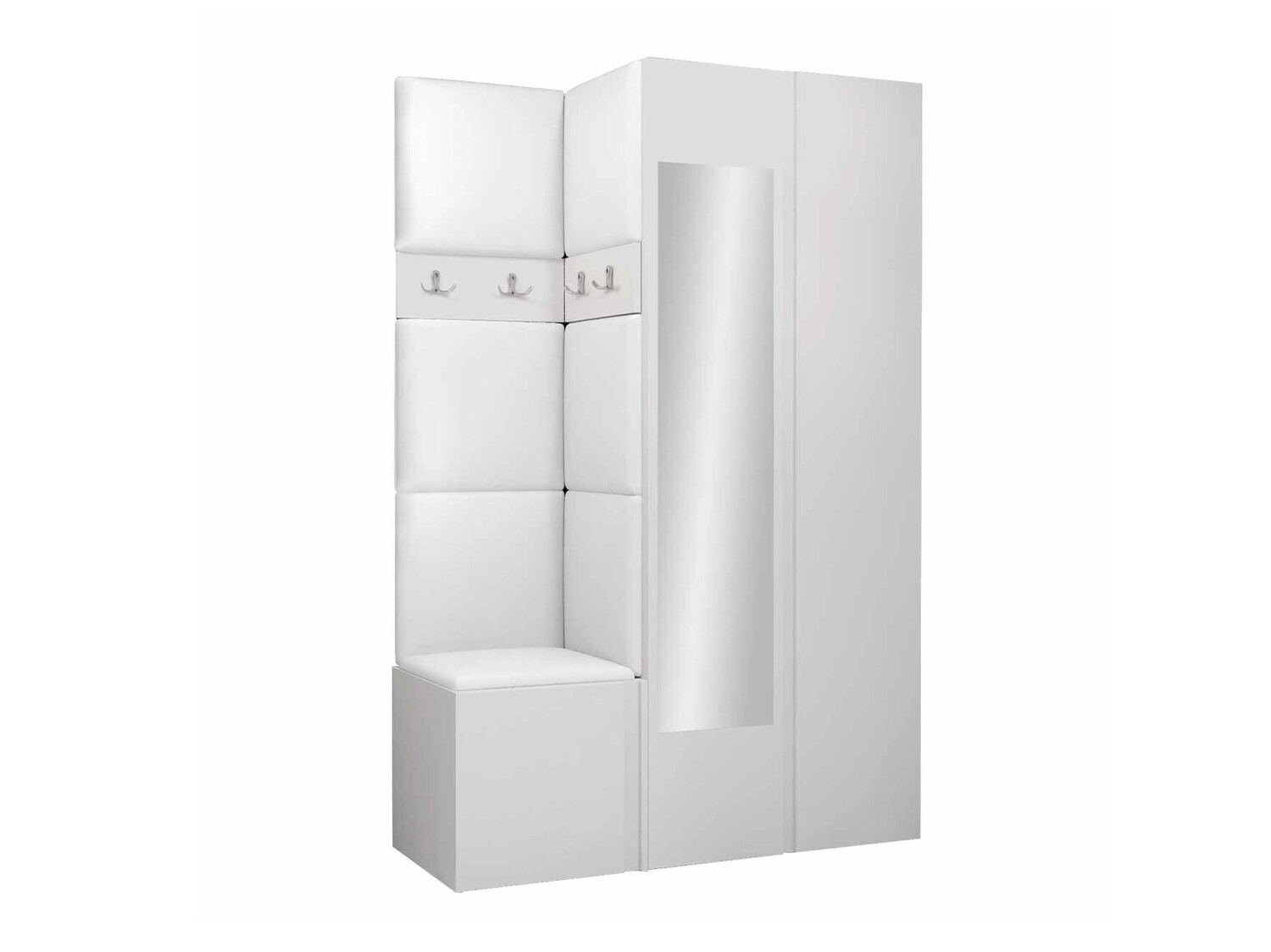 Meuble d'entrée Pinis XXVI (Faux cuir Soft 017)