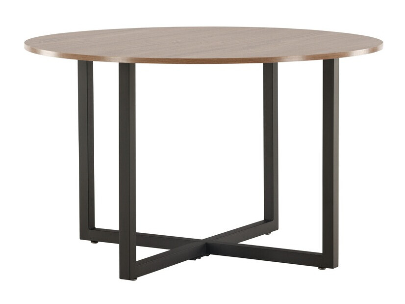 Table Dallas 4897 (Noir + Noix)