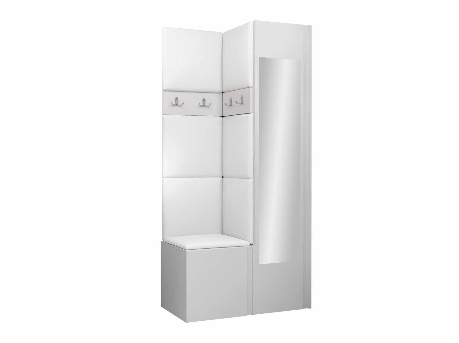 Meuble d'entrée Pinis XXV (Faux cuir Soft 017)