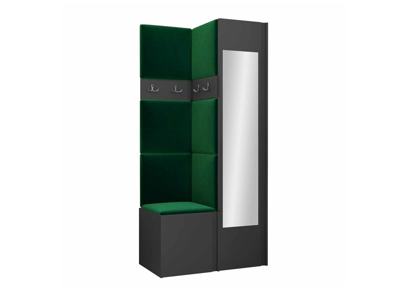 Meuble d'entrée Pinis XXV (Graphite)