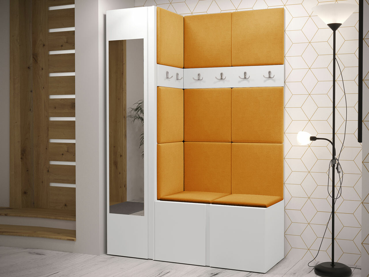 Meuble d'entrée Hartford 277 (Blanc)