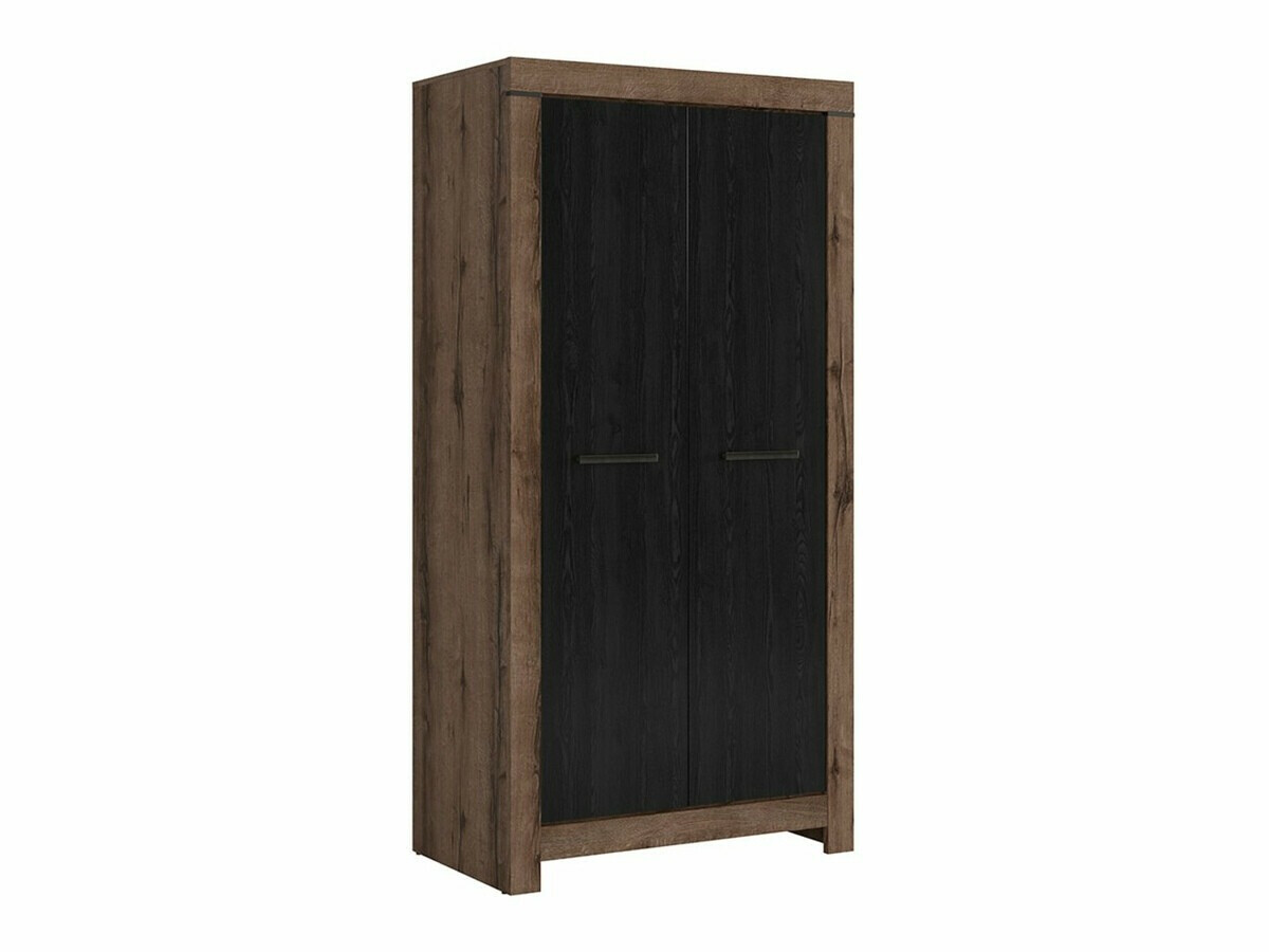 Armoire Dunfelu 111 (Chêne du Monastery + Chêne noir)
