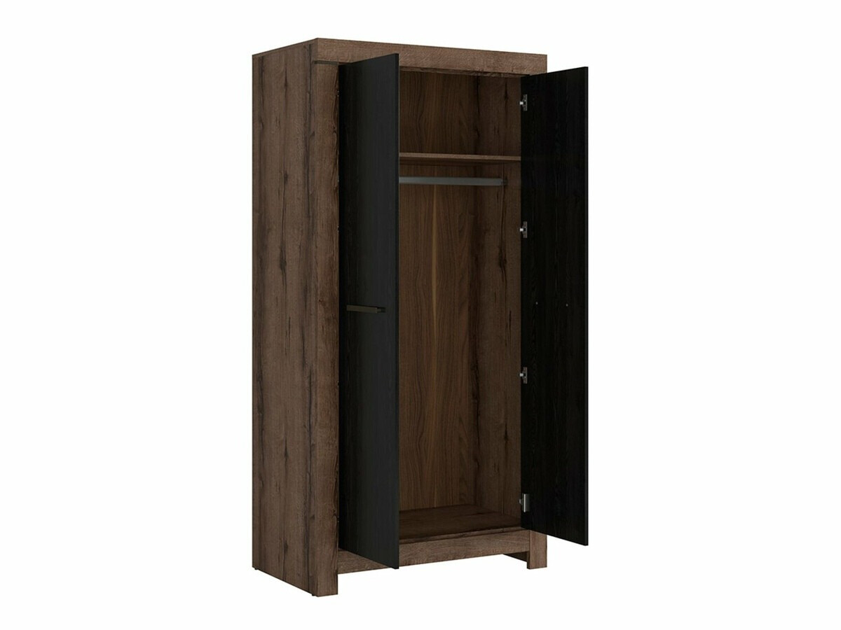 Armoire Dunfelu 111 (Chêne du Monastery + Chêne noir)