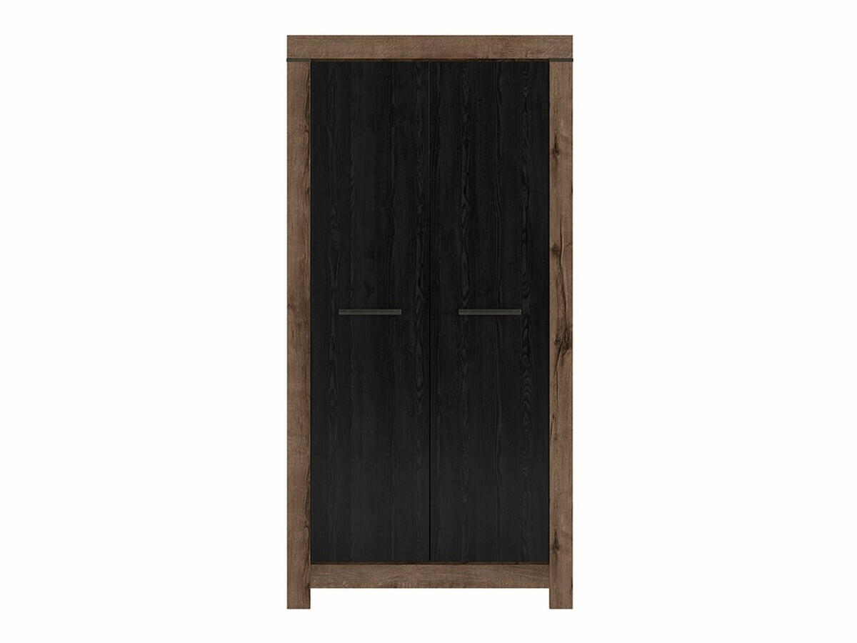 Armoire Dunfelu 111 (Chêne du Monastery + Chêne noir)