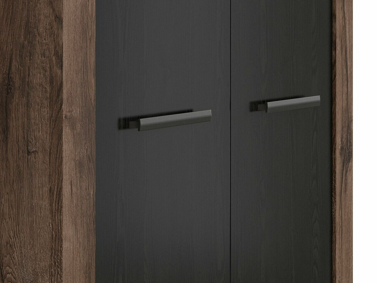 Armoire Dunfelu 111 (Chêne du Monastery + Chêne noir)