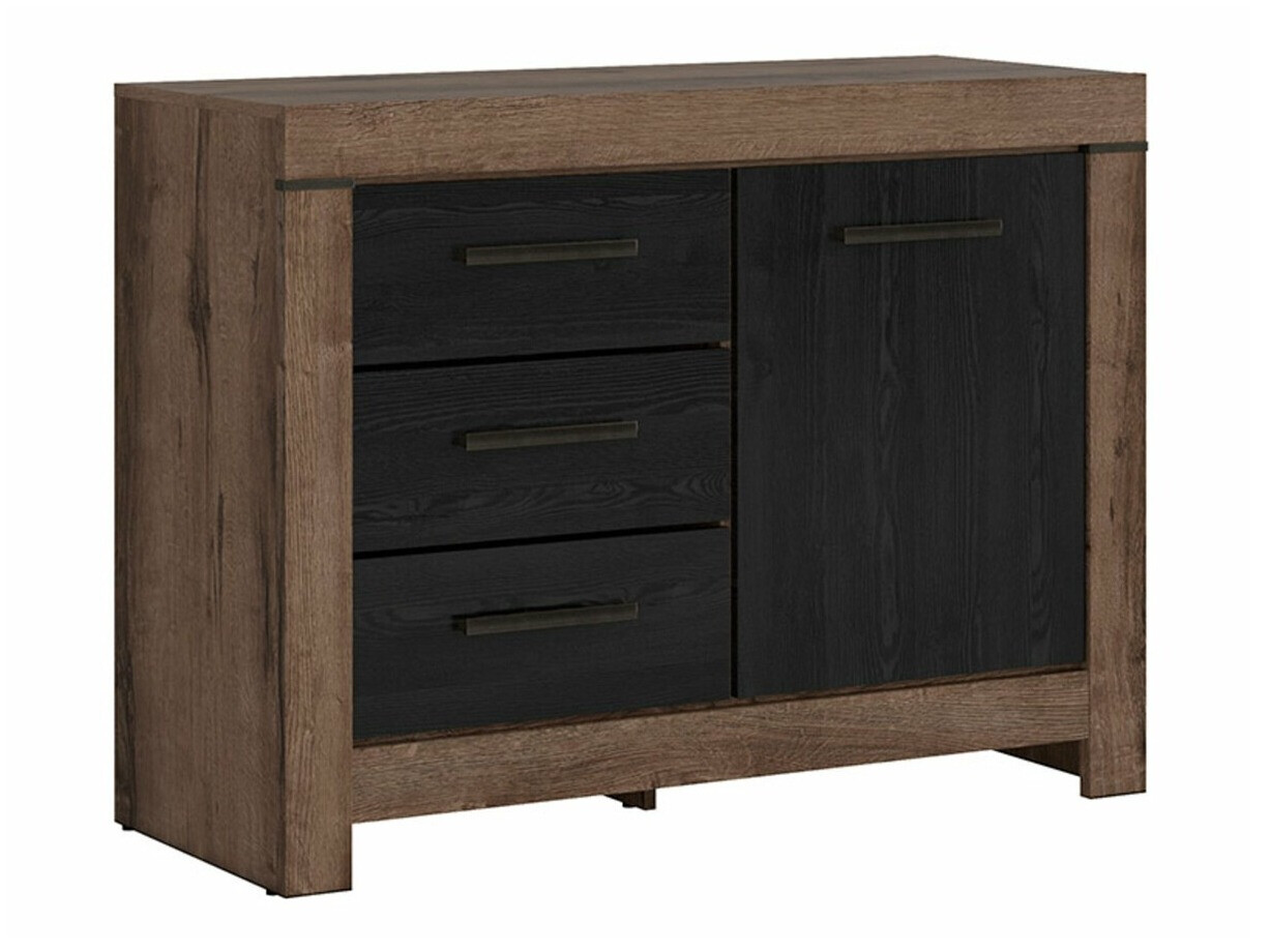 Commode Dunfelu 106 (Chêne du Monastery + chêne noir)