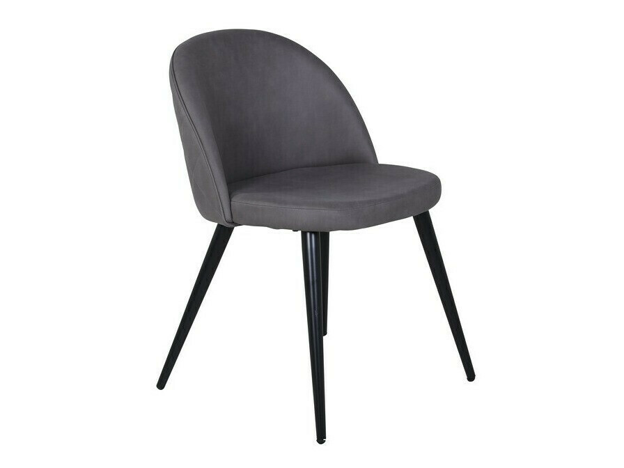 Salle à manger complète Dallas 3321 (Noir + Gris)