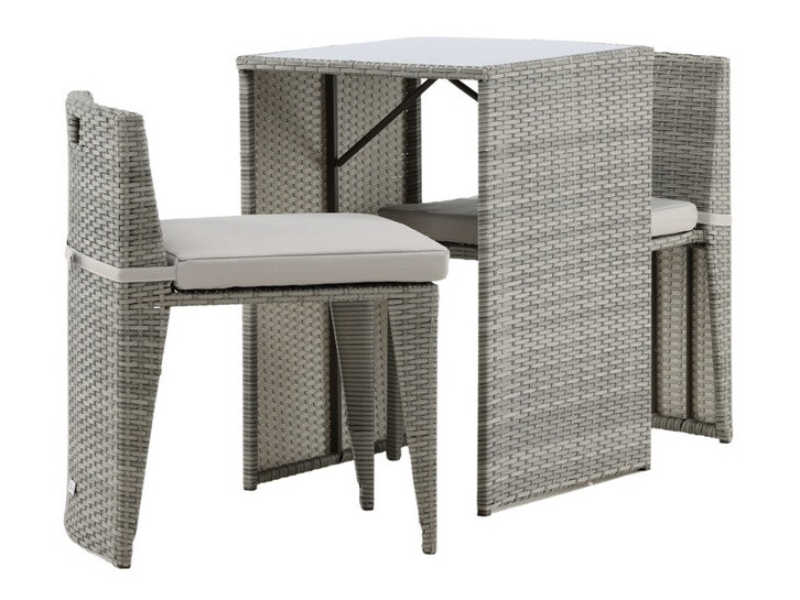 Ensemble de balcon Dallas 3458 (Gris)