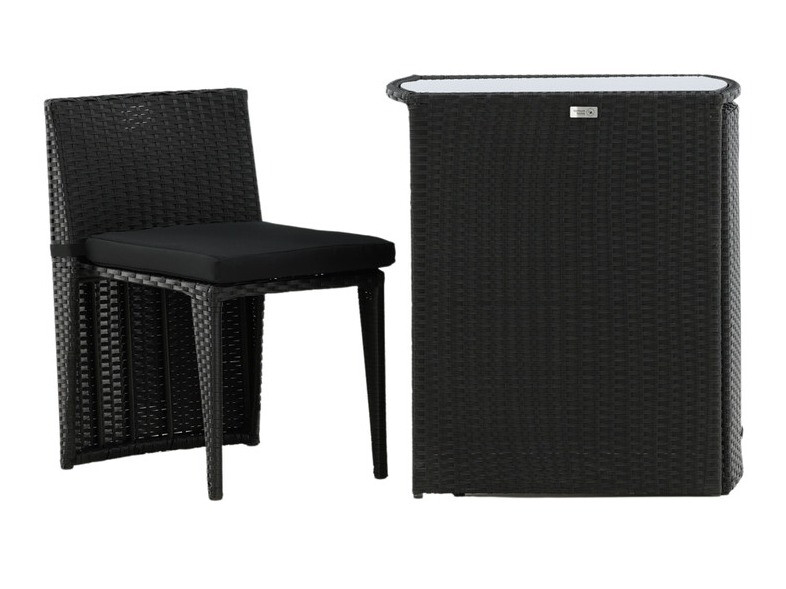 Ensemble de balcon Dallas 3458 (Noir)