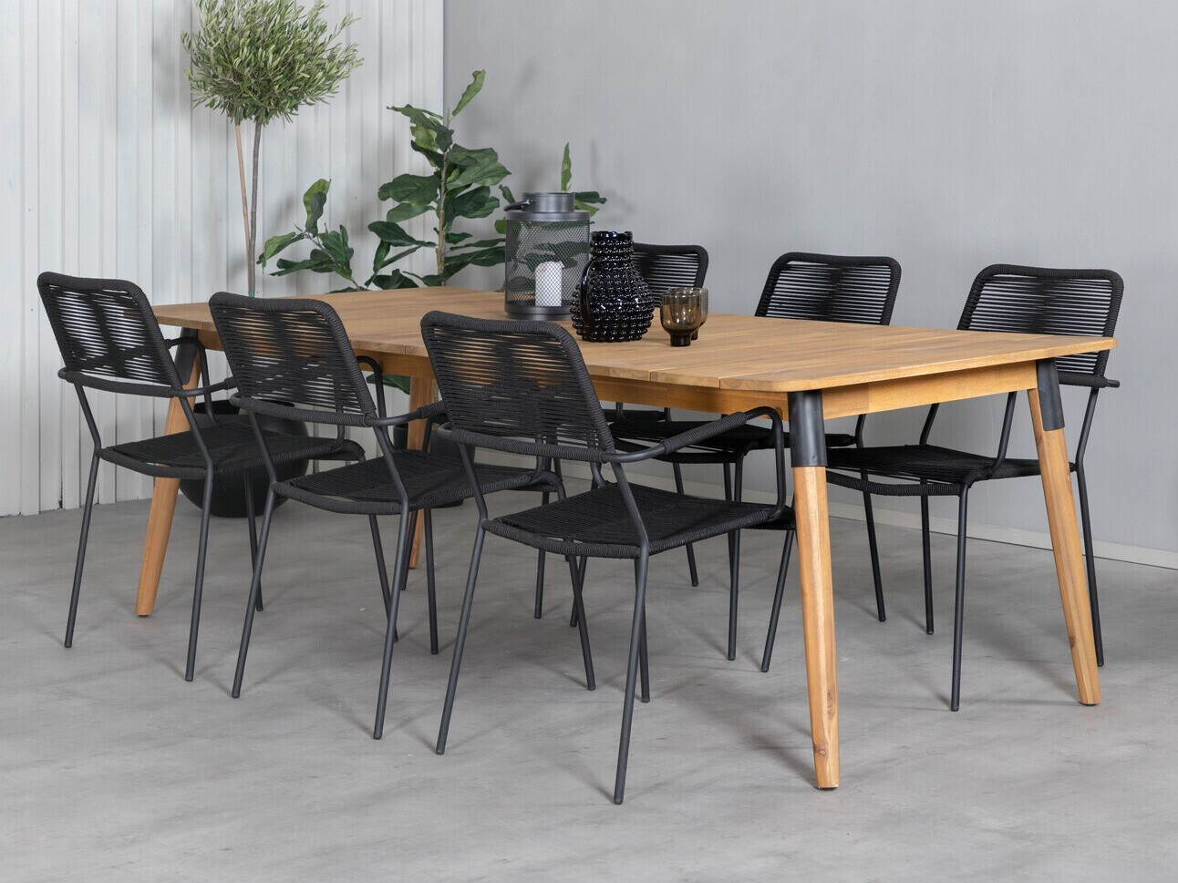 Ensemble table et chaises Dallas 2877