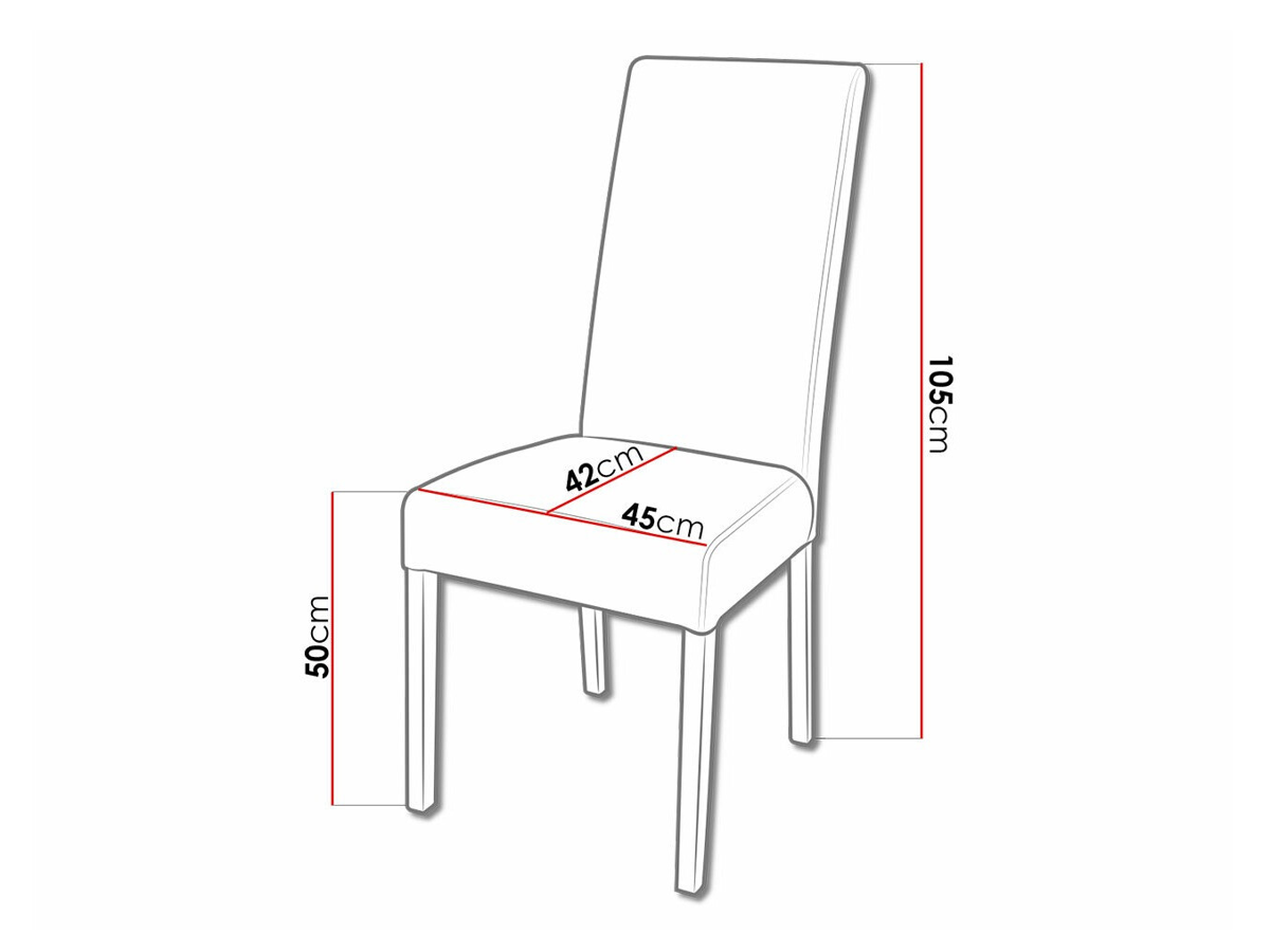 Chaise Sparks 184 (Noix)
